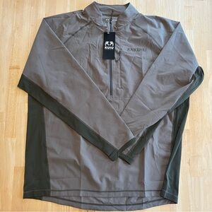 KUIU Tiburon Half-Zip Long-Sleeve Pullover Shirt Sage Green Men's XXXL NWT